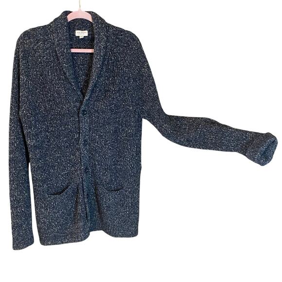 Club Monaco Dark Blue Knit Cardigan - Picture 1 of 9